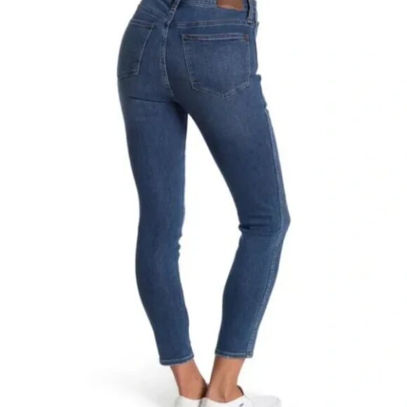 Madewell 10” High Rise Skinny Medium Wash Jeans Size 28 #0609 - Picture 2 of 12